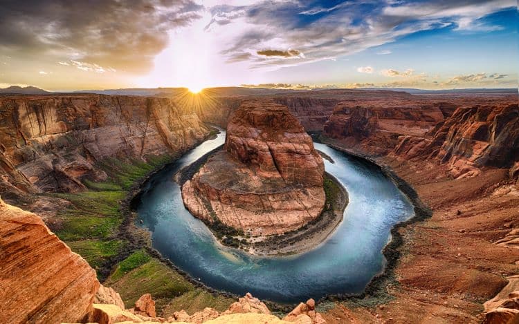 Background image of rocky mountains