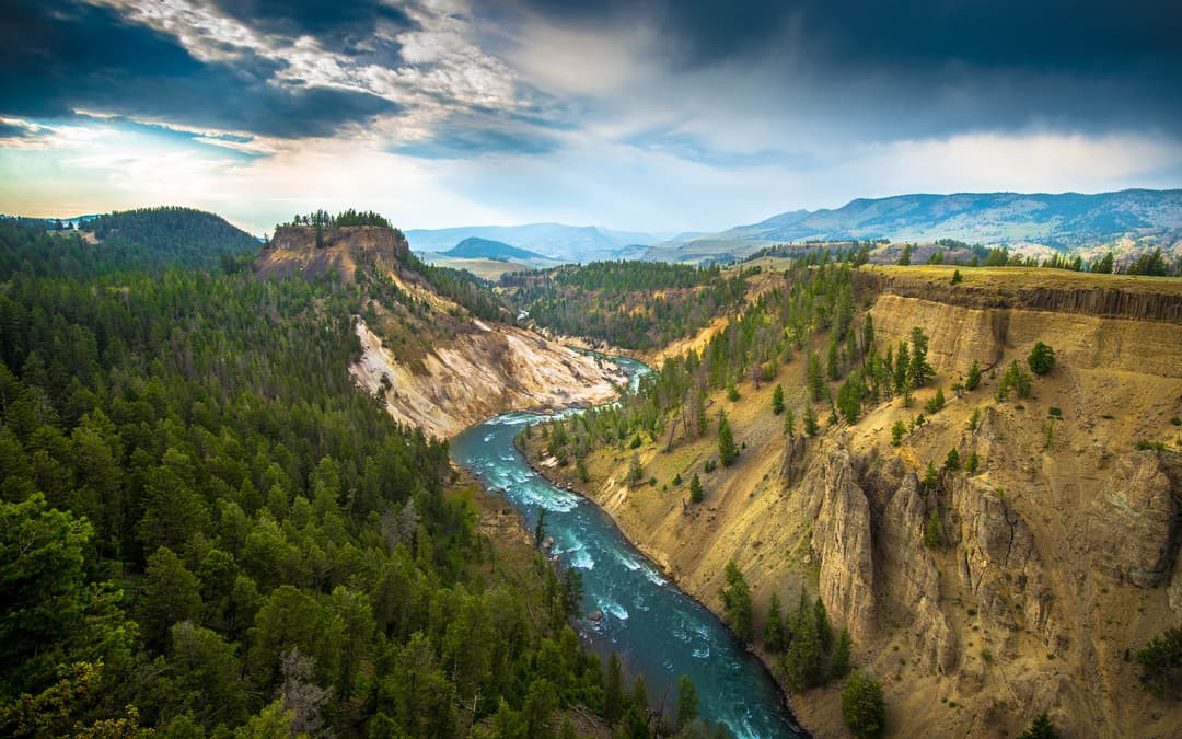 Background image of rocky mountains